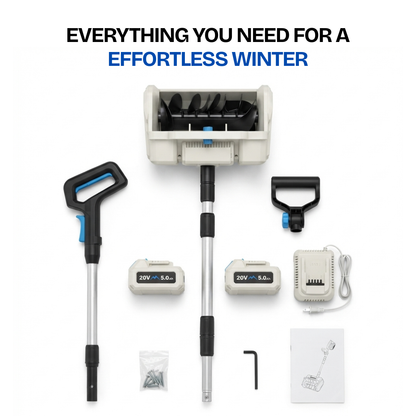 SnowDaddy© Cordless Automatic Snow Shovler