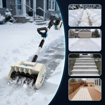 SnowDaddy© Cordless Automatic Snow Shovler